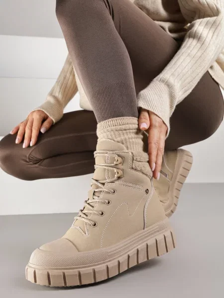 Botine Anarrive închis bej