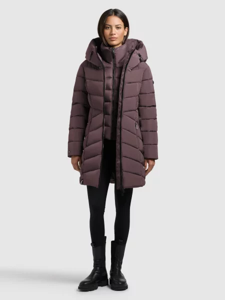 Khujo Palton de iarnă Dier mauve