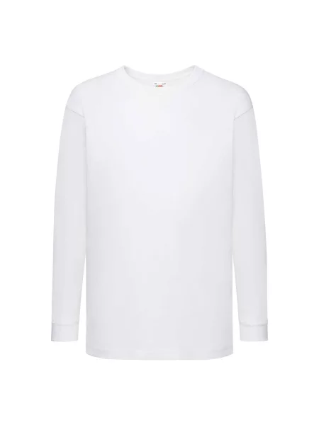 Tricou copii Fruit Of The Loom alb