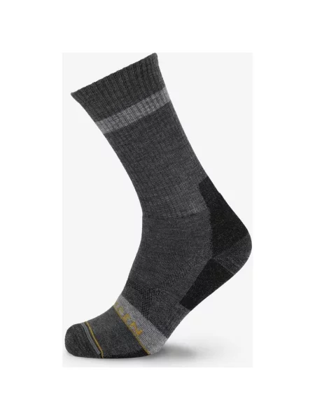 Skarpety Lorpen T2 Merino Hike Midweight Crew ciemnoszare M szare
