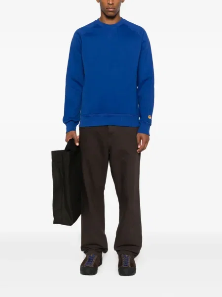 Hanorac crewneck Carhartt Wip albastru