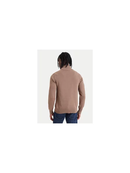 G-Star Pulover Refined Temno bež