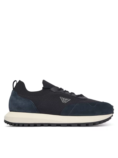Sneakersy Emporio Armani Tmavomodrá