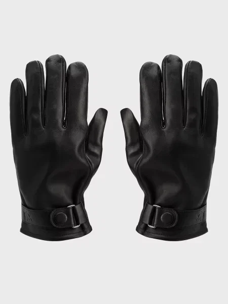 Рукавички Armani Exchange чорні