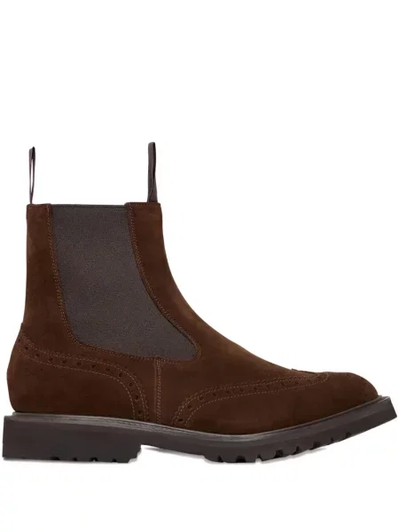 Botine chelsea Tricker's maro