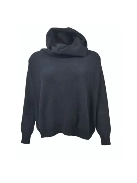 Sweter z golfem D.exterior czarny