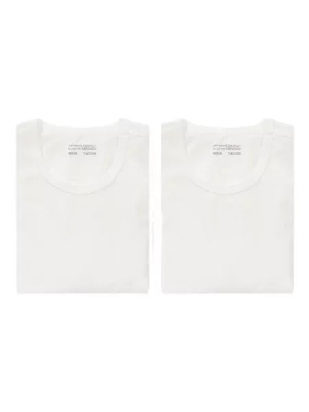 Μπλούζα Lady White Co. με στρογγυλή λαιμόκοψη λευκό