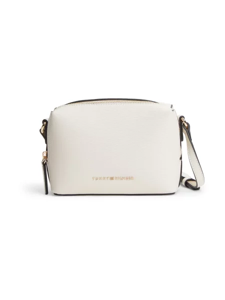 TOMMY HILFIGER Geantă de umăr crem