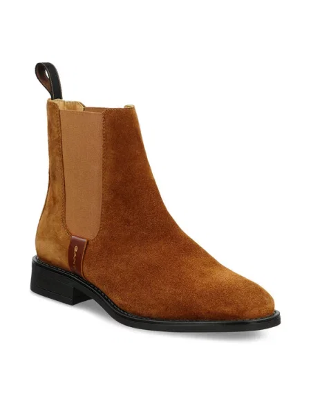 Ботинки челси Gant коричневые