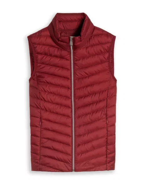 TOM TAILOR Vestă rubiniu