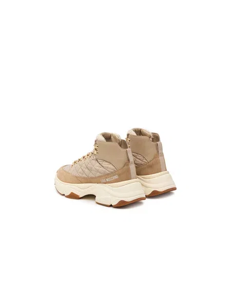 Sneakersy LOVE MOSCHINO béžová
