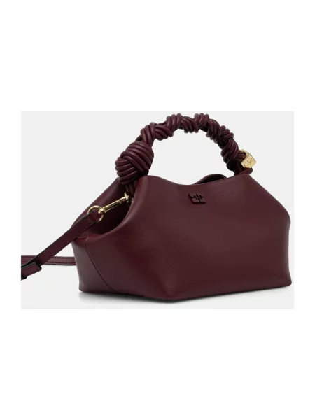 Torebka crossbody Ganni brązowa