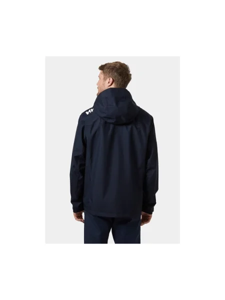 Pánska bunda Helly Hansen Crew Hooded navy modrá