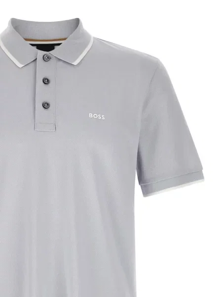 Gulerat polo Boss albastru