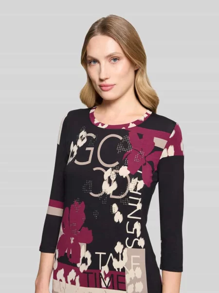 Bluzka z długim rękawem o kroju regular fit z mieszanki Betty Barclay