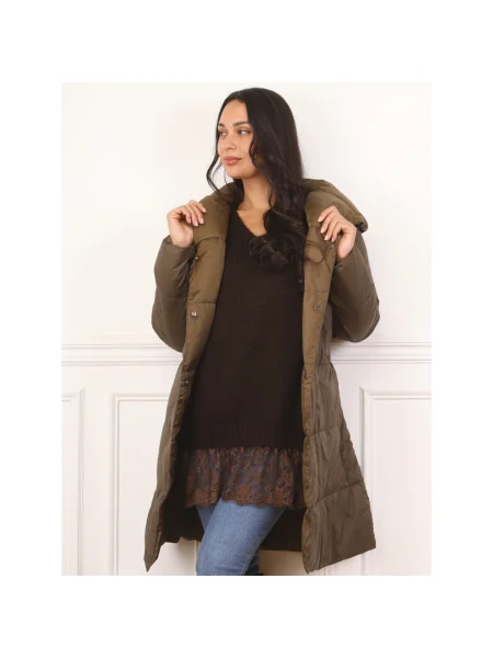 Kabát La Modeuse khaki