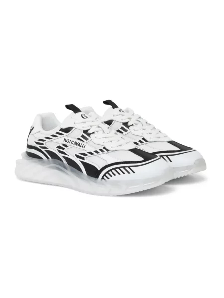 Sneakersy Just Cavalli białe
