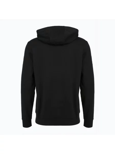 Bluza Emporio Armani Train Logo Series Extended Logo Hoodie czarna