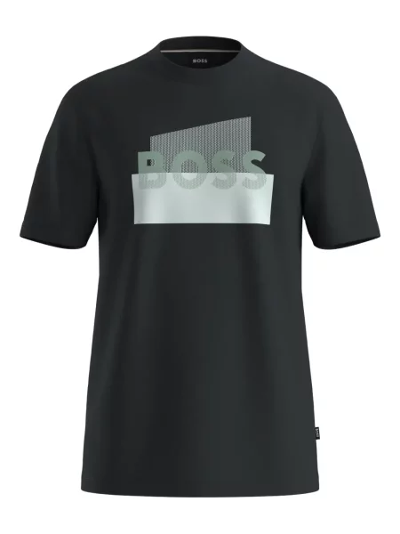Tricou Boss cu imagine negru
