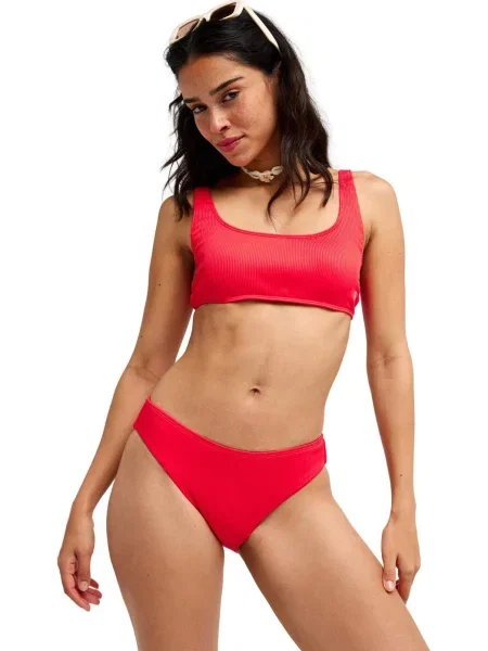 Dół bikini dla Kobiety ROXY LOVE czerwony
