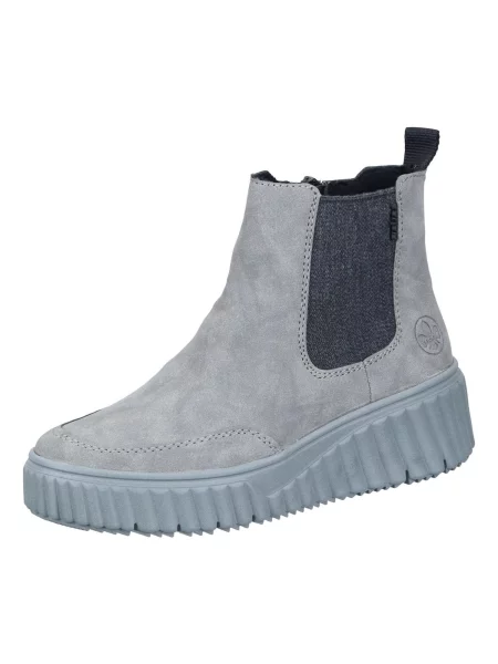 Rieker Botine gri