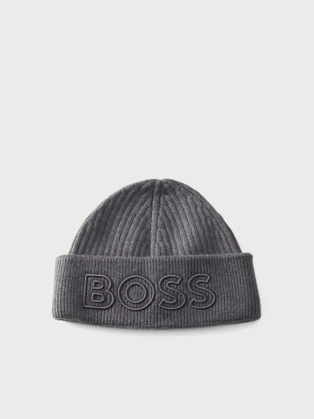 BOSS Căciulă Filogo închis gri