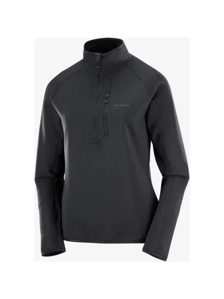 Polar Salomon Essential Lightwarm Half Zip Eclipse XS czarny