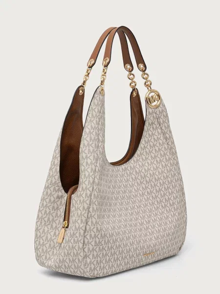 Geanta hobo Michael Michael Kors bej