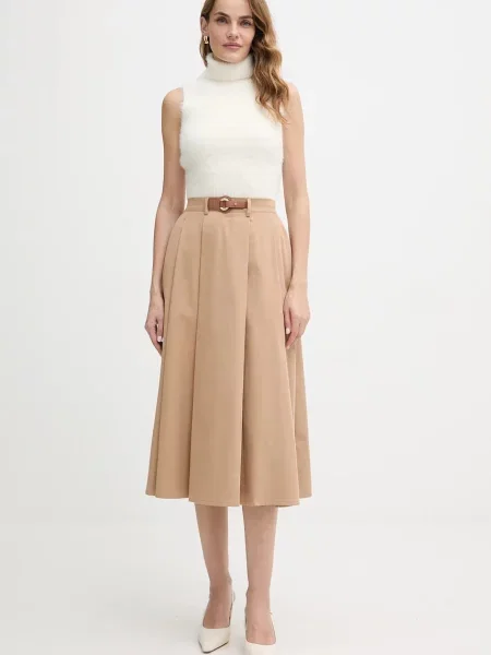 Безрукавка Guess MEI тепла гольф бежевий