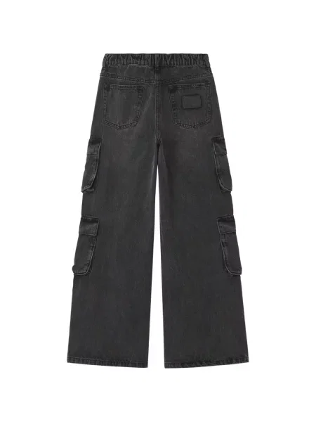 Blugi cu picior larg Izzue negru