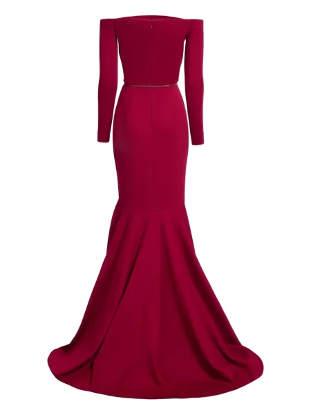 Rochie maxi Elie Saab de costum roșu