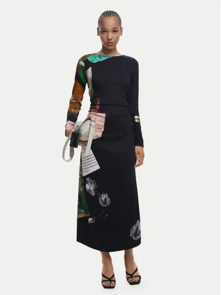 Desigual Ежедневна рокля Fiona черен
