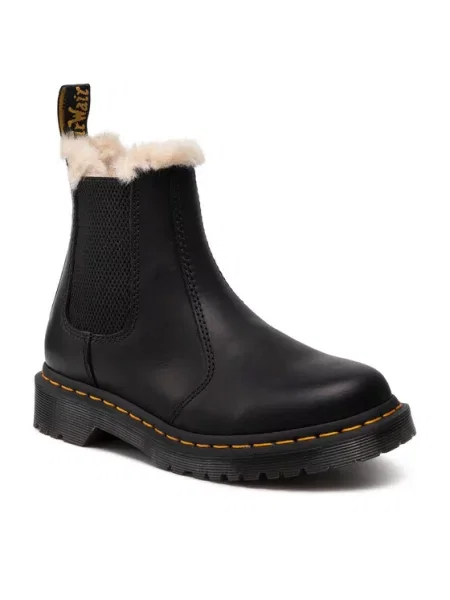 Μποτάκια με λάστιχο Dr. Martens μαύρο