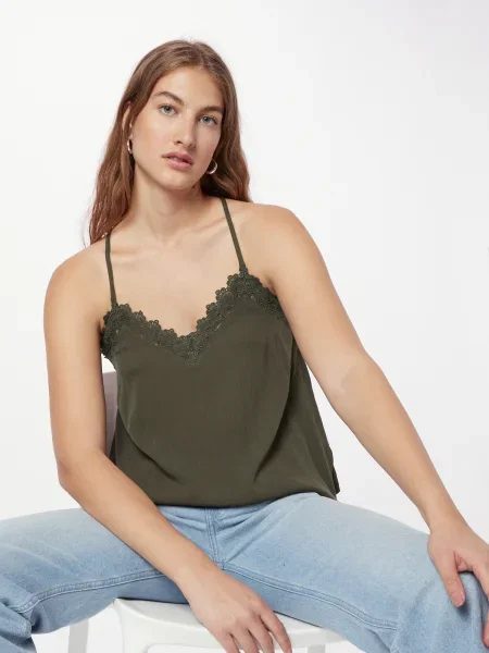 ABOUT YOU Tricou Suzi închis verde