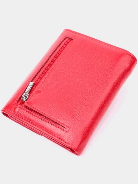 ST Leather Accessories Гаманець Шкіра червоний