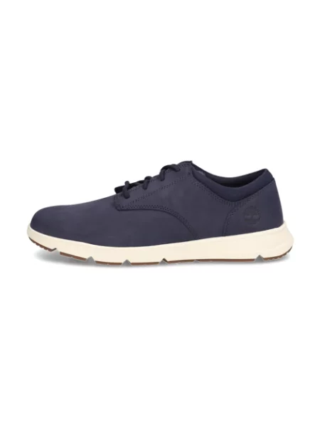 Šněrovací krajkové tenisky Timberland v městském stylu modré