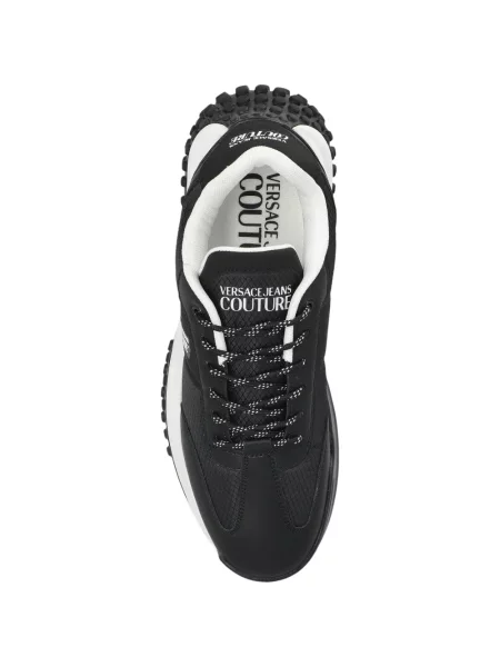 Sneakerși Versace Jeans Couture cu imagine negru