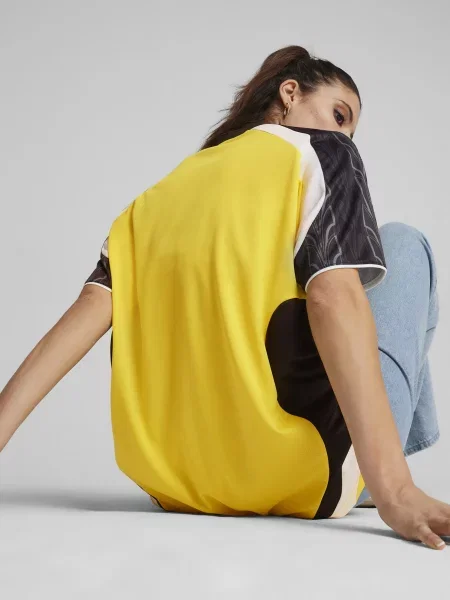 PUMA Футболка спортивна Унісекс Перероблений жовтий