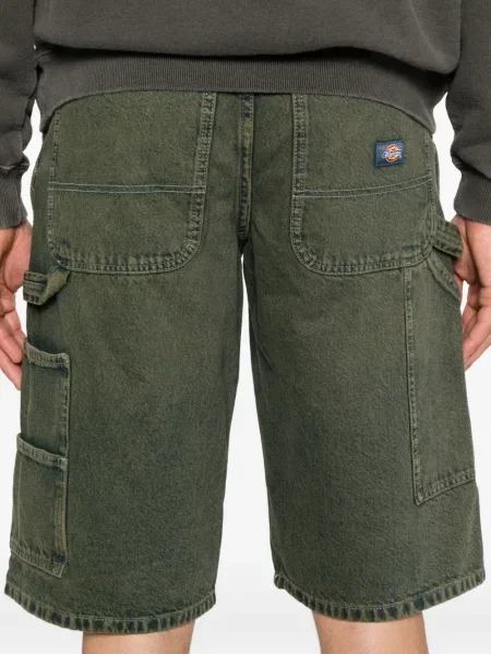 Pantaloni scurți din denim Dickies verde