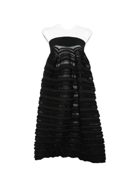 Sukienka midi Cfcl w paski czarna