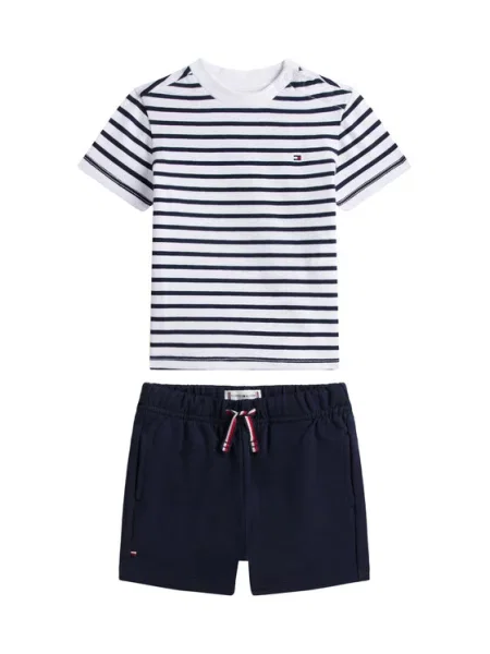Tommy Hilfiger Σετ T-Shirt και σορτς Essential Σκούρο μπλε