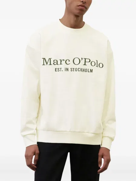 Hanorac Marc O'polo cu broderie alb