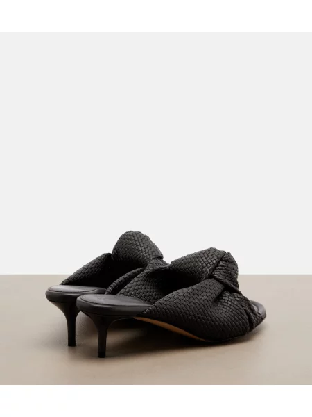 Sandale Bottega Veneta din piele maro