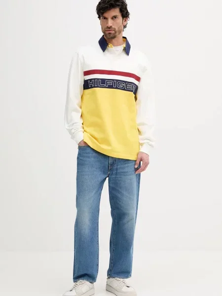 Bluza Tommy Hilfiger żółta