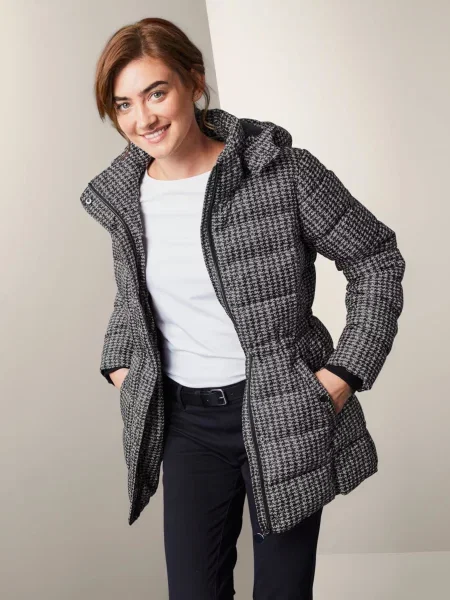 Демісезонна куртка Tchibo білий/чорний біла