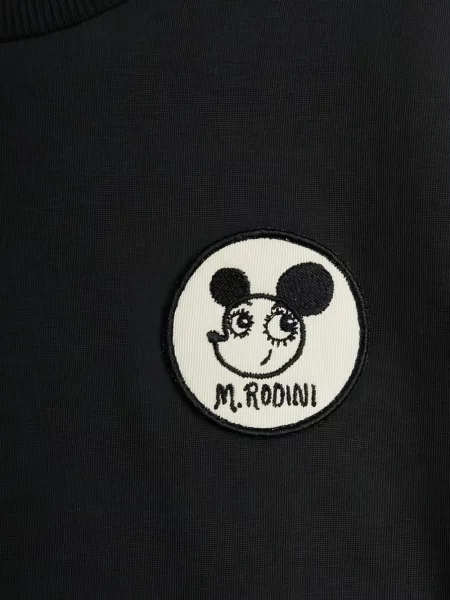 Тениска Mini Rodini черно