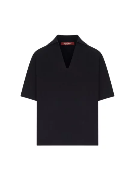 Dzianinowy sweter Max Mara Studio czarny