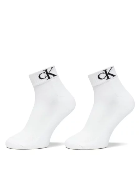 Calvin Klein Jeans Skarpety krótkie biały