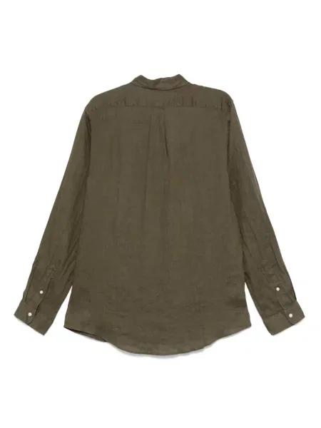Papuci de casă Polo Ralph Lauren cu broderie verde