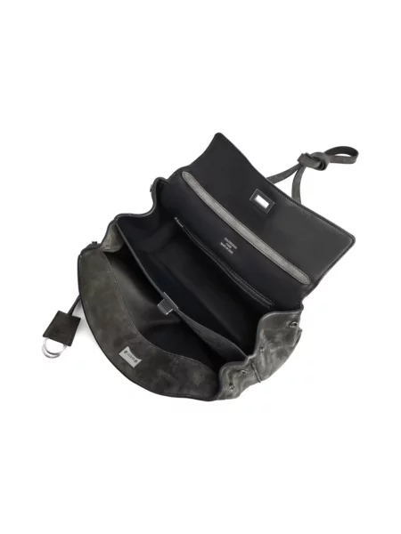 Top Balenciaga zamszowy szary